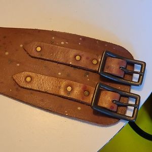 Vintage leather belt Euc